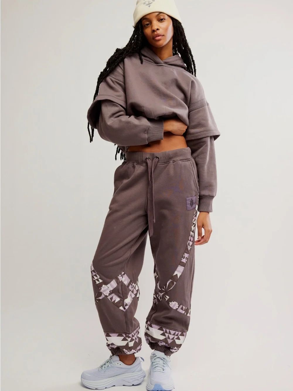 Free People FP Movement Snow Flow Joggers and Hoodie Size S
